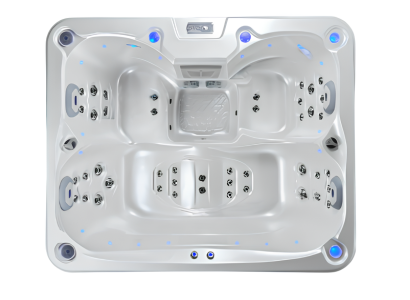 Whirlpool Hydromassagewanne Relaxpool Sprudelbad Whirlwanne 200x165 cm