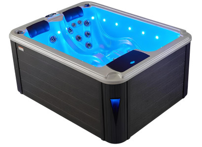 Outdoor Acryl Spa Whirlpool Whirlwanne Hydromassagewanne Relaxpool 190x150 cm