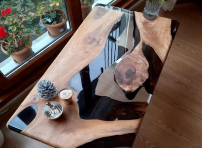 Couchtisch Rechteckig  Luxus Design Holz Braun Möbel Wohnzimmer Couchtische