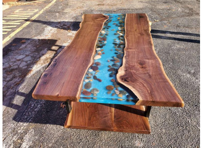 Couchtisch Rechteckig Braun Luxus Design Hochwertig Möbel Wohnzimmer Couchtische