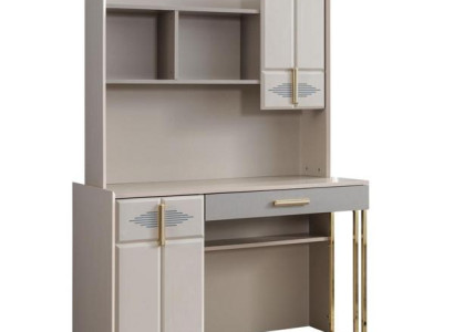 Beiger Schreibtisch Designer Jugendzimmer Tische Holz Kinderzimmer Möbel