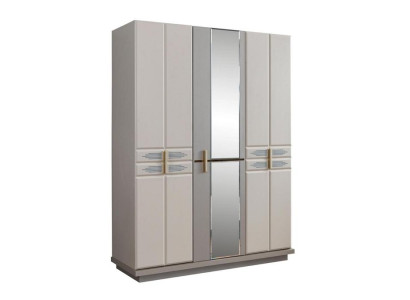 Kleiderschrank Beige Schränke Holz Schrank Kinderzimmer Kleiderschränke