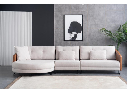 Ecksofa Couch Sofa L-Form Sofa Modular Kissen Modern Design Eckcouch