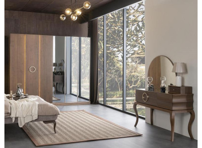 Kleiderschrank Schminktisch Garderobenschrank Verspiegelt Schlafzimmer Schrank