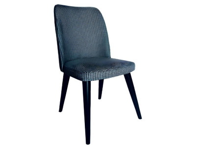 Esszimmerstuhl Wohnzimmerstuhl Küchenstuhl Kariertes Muster Gepolstert