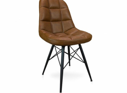 Stuhl Wohnzimmerstuhl Loungesessel Esszimmer Polsterstuhl Kunstleder