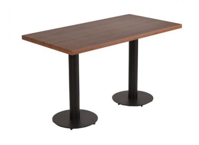 Esstisch Tisch Küchentisch Speisetisch Esszimmertisch mit Metall Beinen 130x70