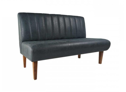 Modern Sofa 2 Sitzer Doppelsofa Polstersofa Couch Kunstleder Wohnzimmer