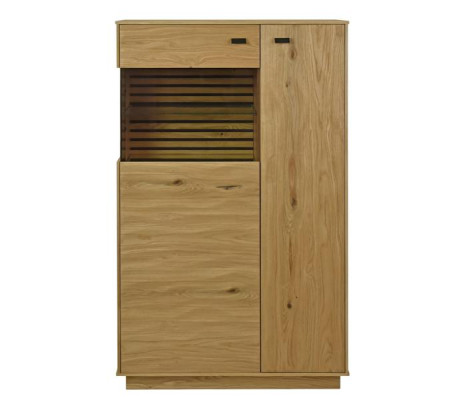 Kommodenschrank Hochkommode Aufbewahrungsschrank Glasdisplay