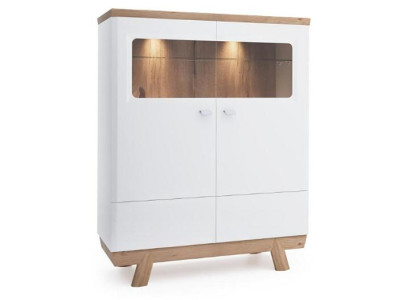 Stauraumschrank Schrank Kommodenschrank Glasdisplay Schrankvitrine