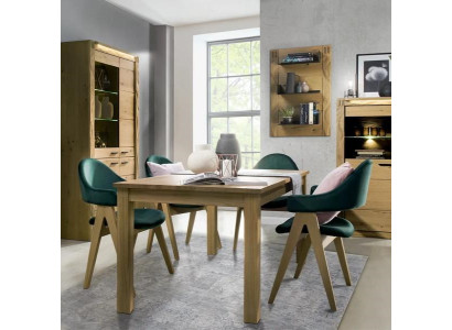 Esszimmer Modern Set Esstisch + 4x Stühle Designer Luxuriöses Einrichtung
