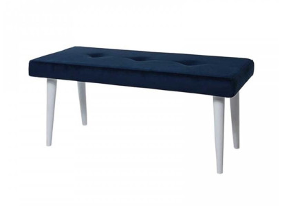 Polsterbank Bank Bettbank Sitzbank Sitzhocker Flurbank Stoffbezug Holz