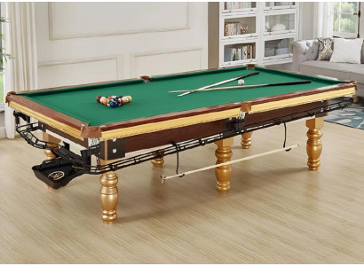 Freizeittisch Billardtisch Stilvoller Spieltisch Holztisch Pooltisch 8ft