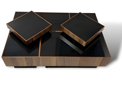 Wohnzimmertisch Couchtisch Beistelltisch Kaffeetisch Holz Moderne Luxus Möbel