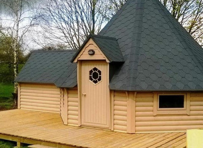 Freizeitkota Grillhüttenhaus Hütte Grilllodge Grillkota Grillhaus Grillhütte