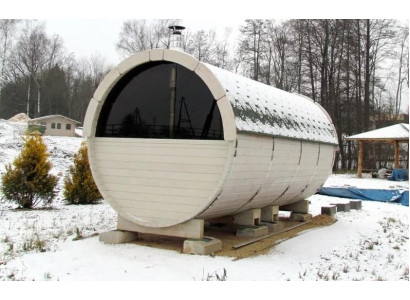 Saunafass Gartensauna Saunatonne Naturfasssauna Wellnessfass Fasshütte