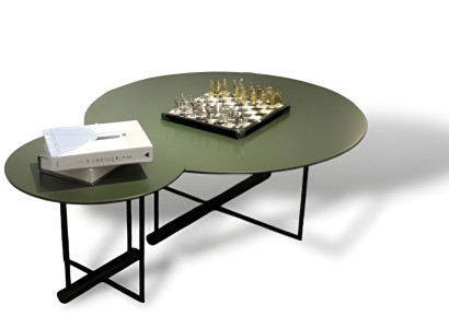 Wohnzimmertisch Set Couchtisch Holz Moderne Tische Luxus Möbel 2tlg Grün