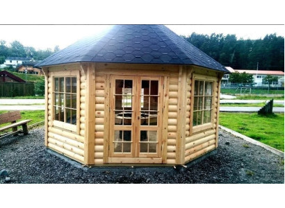 Grillhüttenhaus Freizeitkota BBQ-Pavillon Grillkota Grillhaus Grillhütte