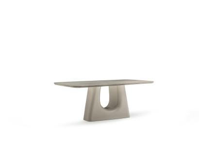 Esstisch Stuhl Polsterstuhl Esszimmerstuhl Stoff Holz Beige Lehnstuhl Möbel