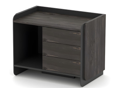 Kommode Büroschrank Schubladenschrank Holzschrank Modern Büro Möbel