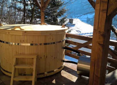 Whirlpool Blubberbad Badefass Spa-Bad Erholungsbecken Thermalwanne