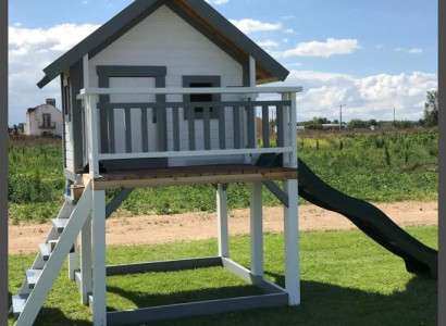 Kinder Huette Spielplatz Spielturm Baumhaus Kinderhaus Rutsche Hütte