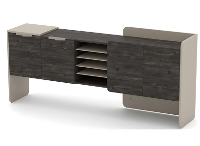 Aktenschrank Sideboard Büroschrank Büroregale Aufbewahrungsschrank Büro