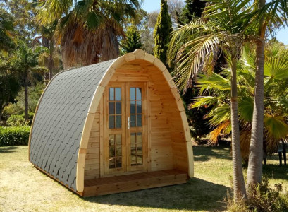 Campinghaus Naturhütte Holzhaus Ferienhaus Gartenhaus Fertighaus Haus