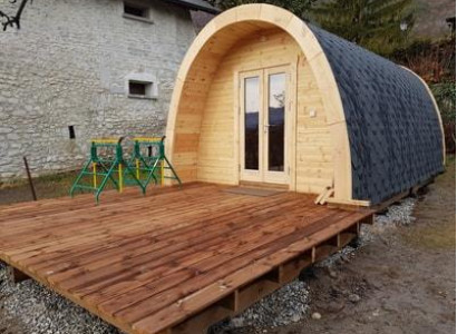 Holzhütte Mobilheim Wochenendhaus Camping Haus Campinghütte Naturhütte