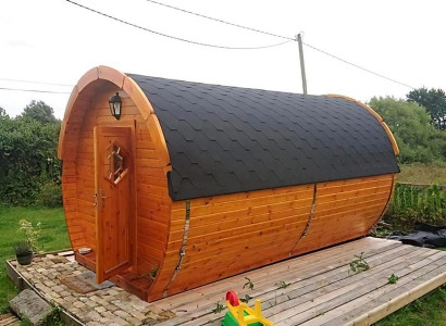 Campinghaus Ferienhaus Luxus Gartenhaus Baum Wochenendhaus Holzhaus Barrel