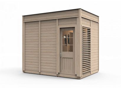 Sauna Holz Trockensauna Garten Holzsauna Outdoor Saunas Gartensauna