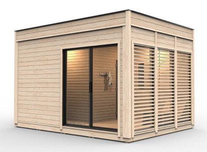 Holzhaus Gartensauna Holzsauna Outdoor Sauna Moderne Sauna Saunahütte