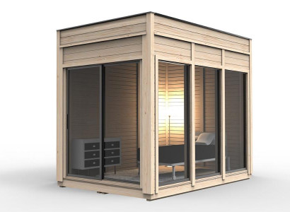 Campinghaus Mini Ferienhaus Holzhaus Wochenendhaus Naturhütte Kleines Haus