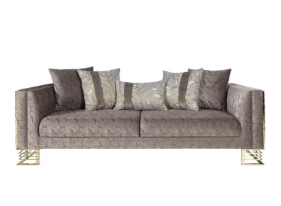 Sofa 3 Sitzer Textil Sofas Couch Polster Garnitur Moderne Couchen Dreisitzer
