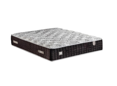 Graue Matratze aus Textil für erholsamen Schlaf