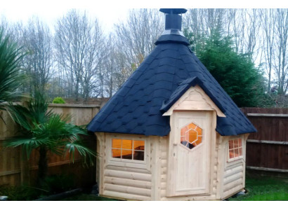 Grill Grillkota Hütte Grillhütte Haus Finnische Grills Grill Cabin 6.9 m² Kota