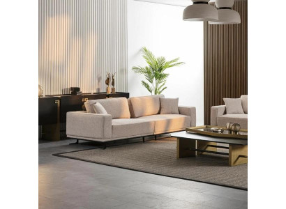 Dreisitzer Polster Sofa Couch Lounge Sofa für drei Personen 250cm