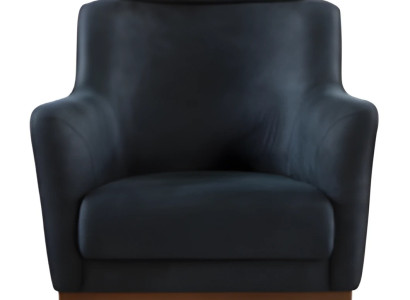 Stilvolle Sessel Blau Hochwertige Lounge Designer Lehn Sessel 1 Sitzer Polster