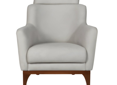 Stilvolle Sessel Weiß Hochwertige Lounge Designer Lehn Sessel 1 Sitzer Polster