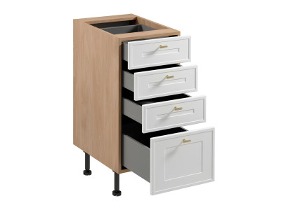 Küchenschrank Unterschrank Küchenunterschrank 4 Schubladen Küchenmöbel