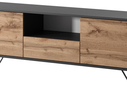 TV-Schrank Medienmöbel TV-Lowboard Fernsehkommode Medienkonsole