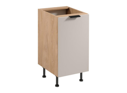 Küchenschrank Küche Unterschrank Holzschrank Schrank Beige Küchenmöbel