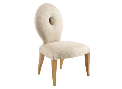 Weiße moderner Holzstuhl elegant und stilvoll