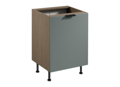 Küchenunterschrank Küchenschrank Unterschrank Holzschrank Braun-Grau