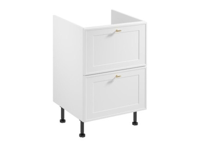 Schubladenschrank Küchenschrank Holzschrank Für  Induktionsherd Weiß