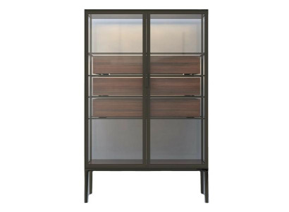 Vitrinenschrank Vitrine Schaukästchen Dekoschrank Sammlungsvitrine