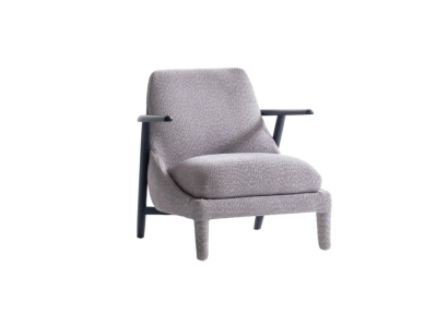 Sessel Ohrensessel Luxus 1 Sitzer Einsitzer Polster Sitz Designer Stoff Modern