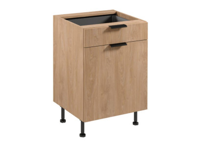 Küchenschrank Universalschrank Basisunterschrank Sockelschrank Beige