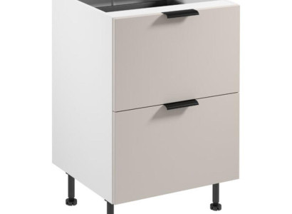 Unterer Schrank Küchenschrank Schubladenschrank Besteckeinsatz Weiß