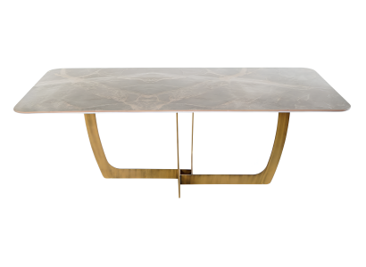 Moderner Esstisch Stilvoller Küchentisch Rechteckiger Holztisch